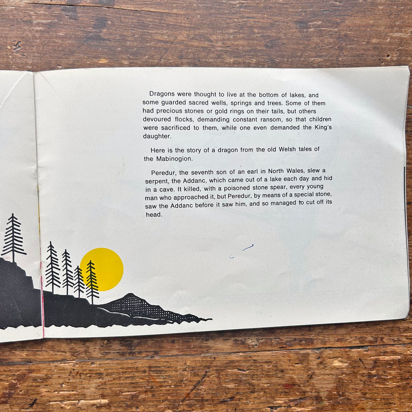 The Story of The Welsh Dragon - Alison Bielski - 1969 (Preloved)