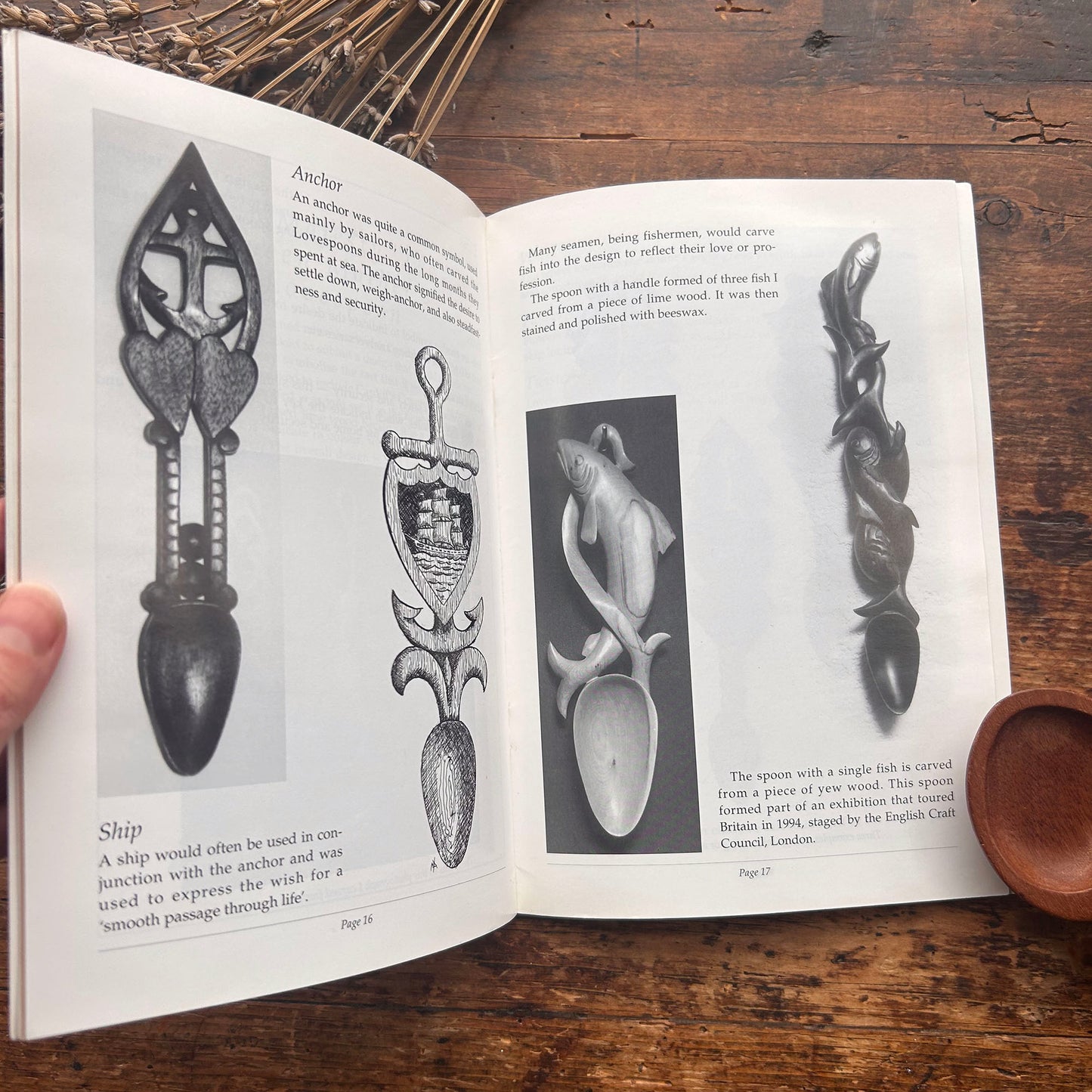 The Welsh Lovespoon - Mike Davies - 1996 (Preloved)