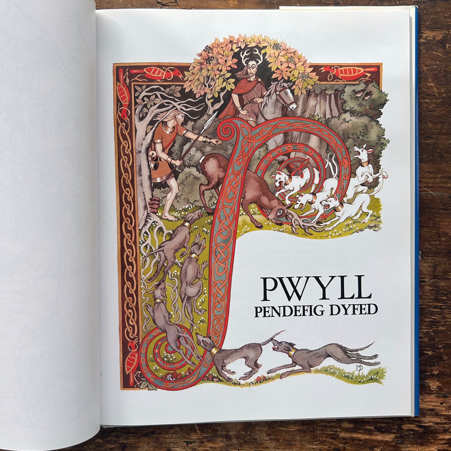 Y Mabinogi - Darluniau - Gwyn Thomas &amp; Margaret Jones (Preloved)