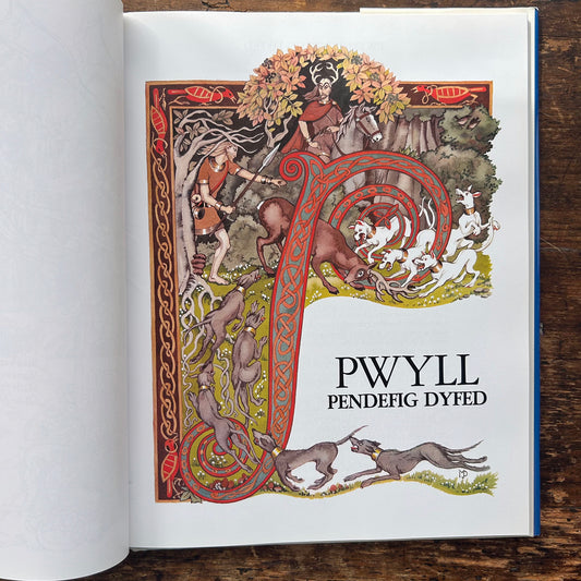 Y Mabinogi - Darluniau - Gwyn Thomas &amp; Margaret Jones (Preloved)