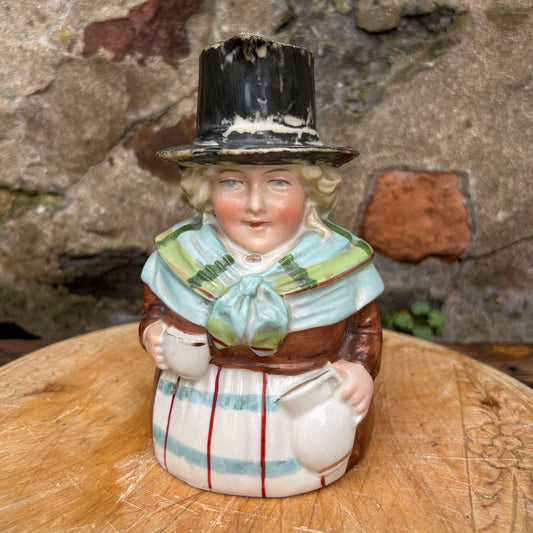 Toby Character Jug - Welsh Lady - Antique (Preloved)
