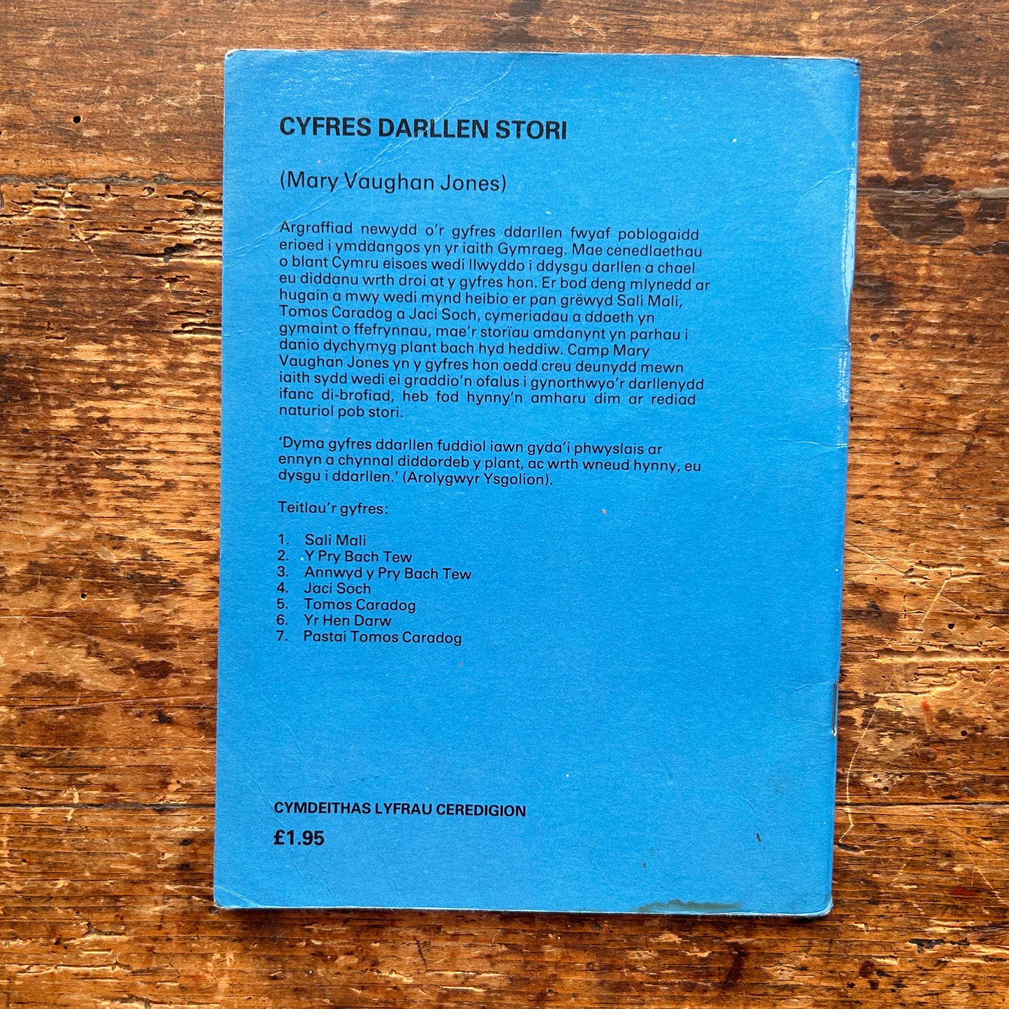 Tomos Caradog - Mary Vaughan Jones - Stori 5 (Preloved)