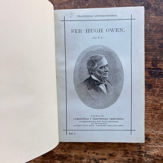 Traethodau Bywgraphyddol - Biographical Essays - Thomas Levi (Preloved)