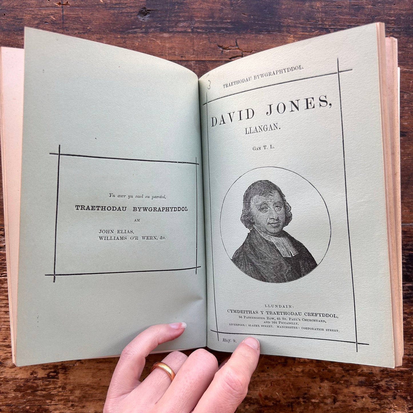 Traethodau Bywgraphyddol - Biographical Essays - Thomas Levi (Preloved)