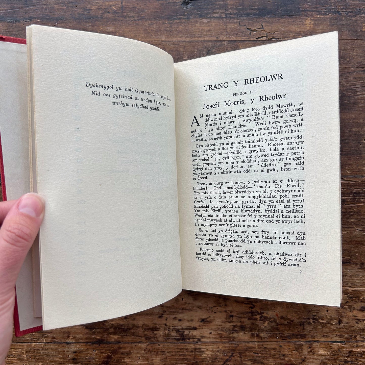 Tranc y Rheolwr gan Stephen O. Tudor - Stori Ddatgelu - 1937 (Preloved)