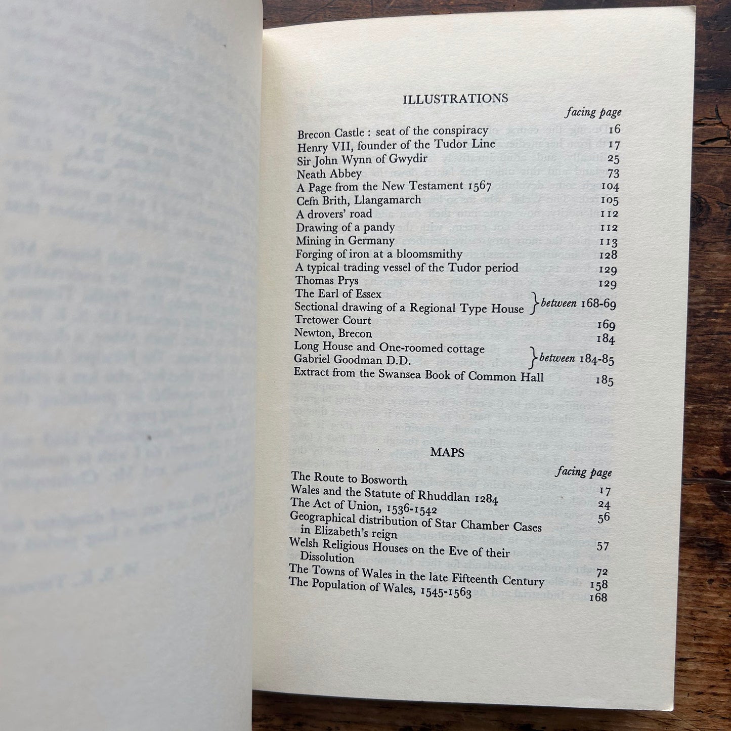 Tudor Wales - 1485-1603 - W.S.K. Thomas - 1st ed. (Preloved)