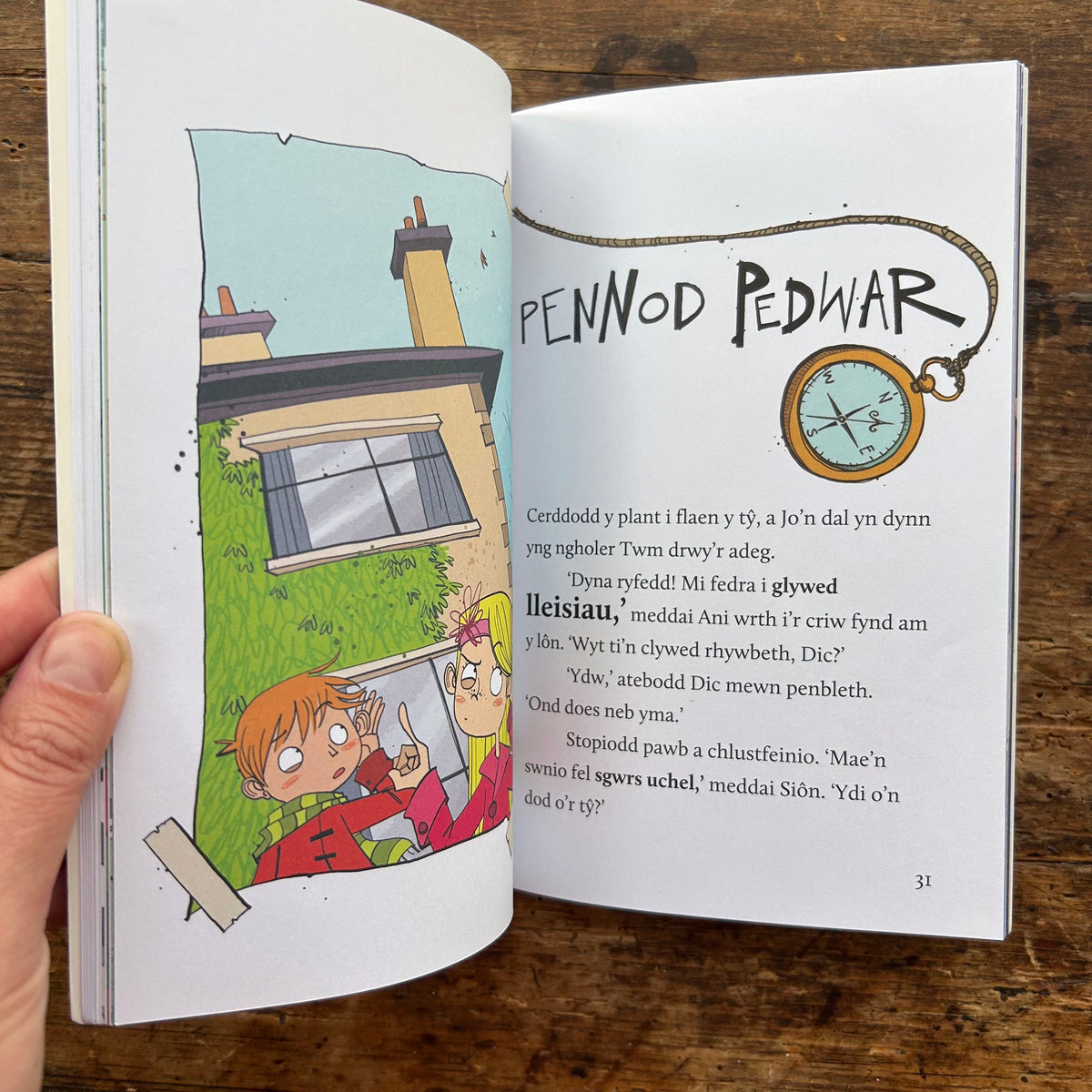 Twm yn Hela Cathod - Pump Prysur - Enid Blyton (Preloved)