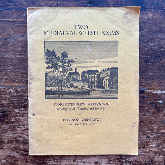Two Mediaeval Welsh Poems - 1971 (Preloved)