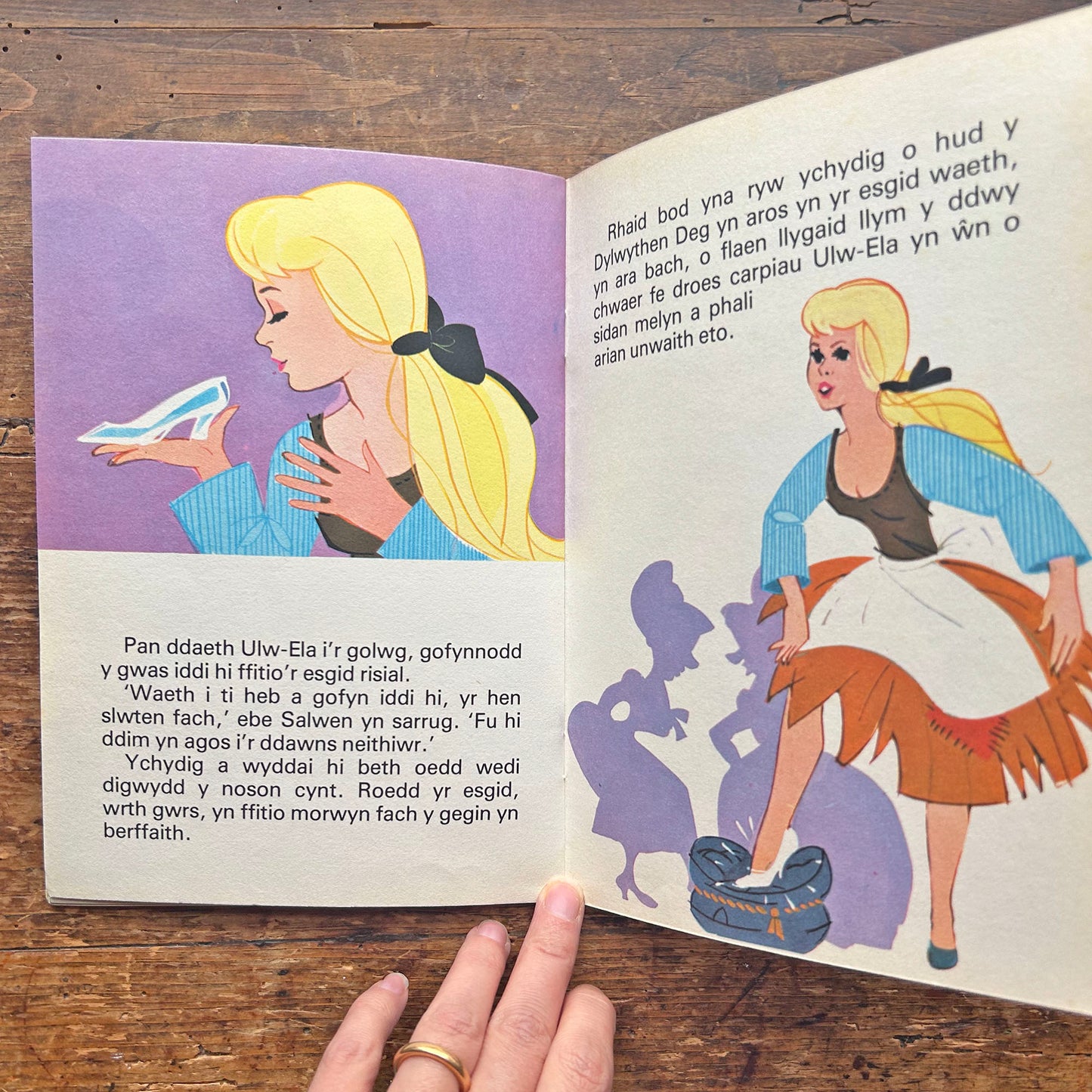 Ulw-Ela - Cinderella - Vintage Welsh Book (Preloved)