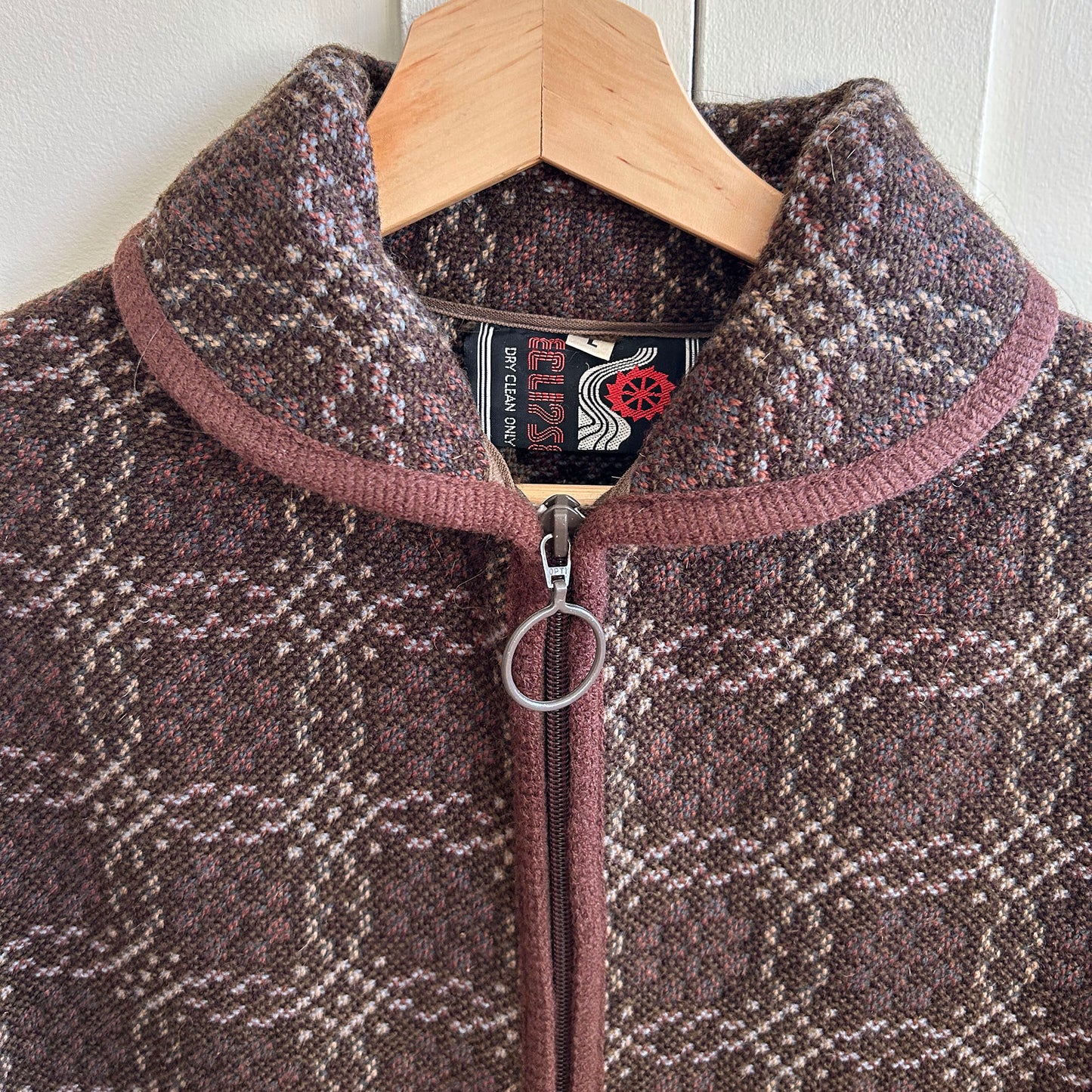 Vintage Cape Coat / Cloak Jacket - Welsh Tapestry - Wool - 1960s (Preloved)