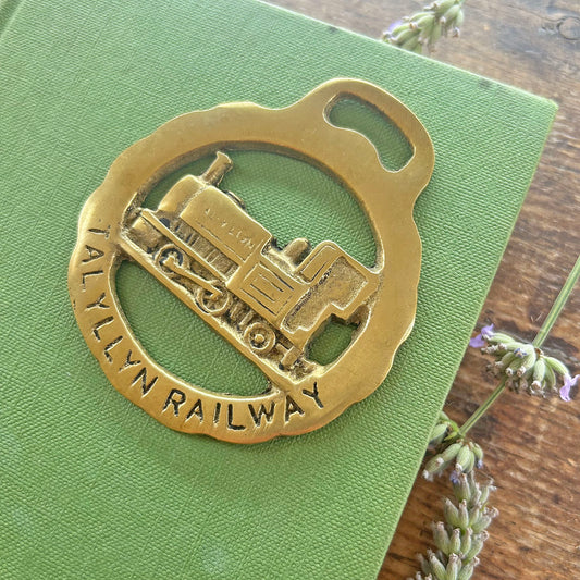 Vintage Horse Brass / Medallion - Talyllyn Railway (Preloved)