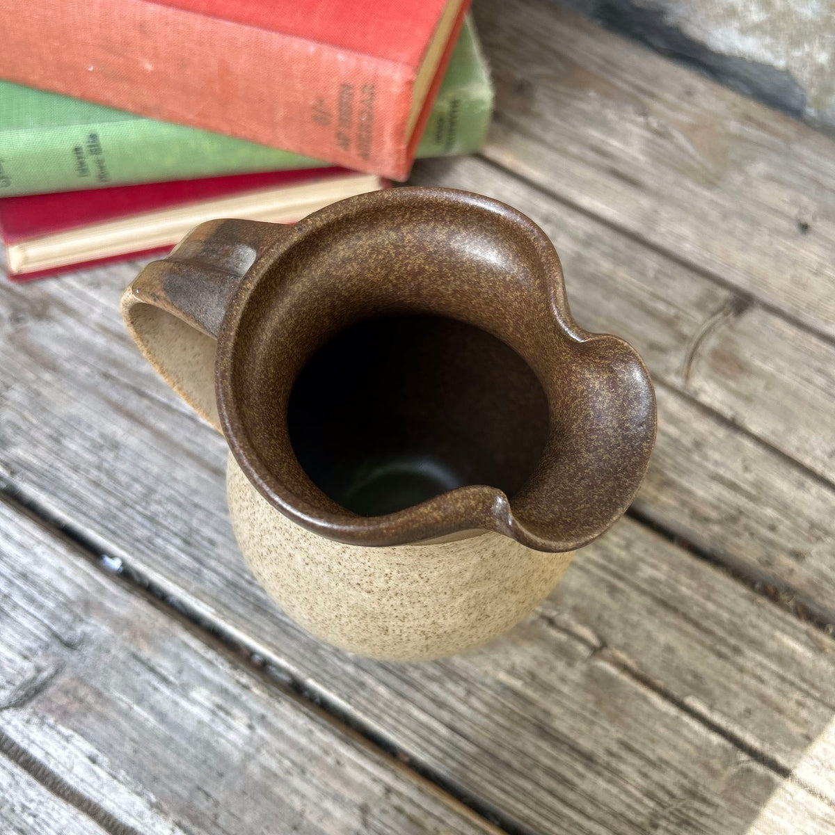 Vintage Jug - Welsh Studio Pottery - Milk / Llaeth (Preloved)