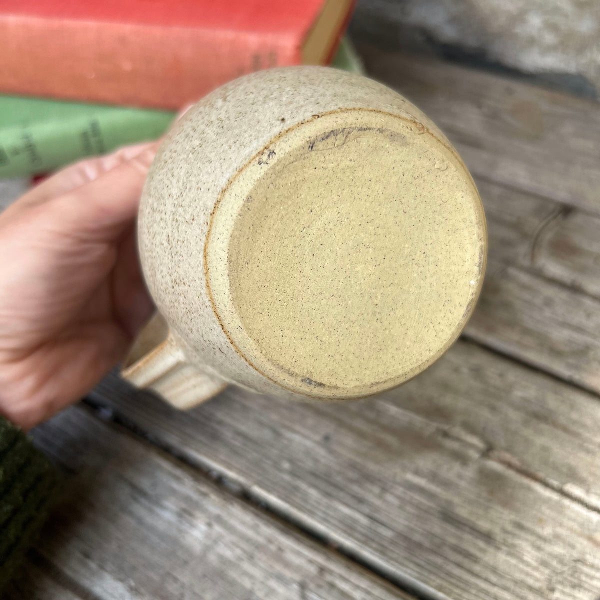 Vintage Jug - Welsh Studio Pottery - Milk / Llaeth (Preloved)