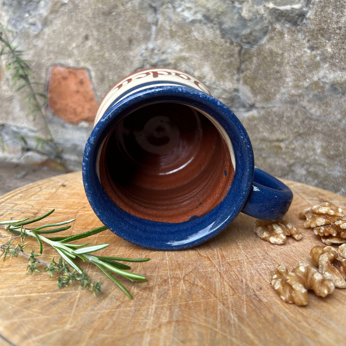 Vintage Mug -  St Fagan's Welsh Studio Pottery - Dadcu / Grandad (Preloved)