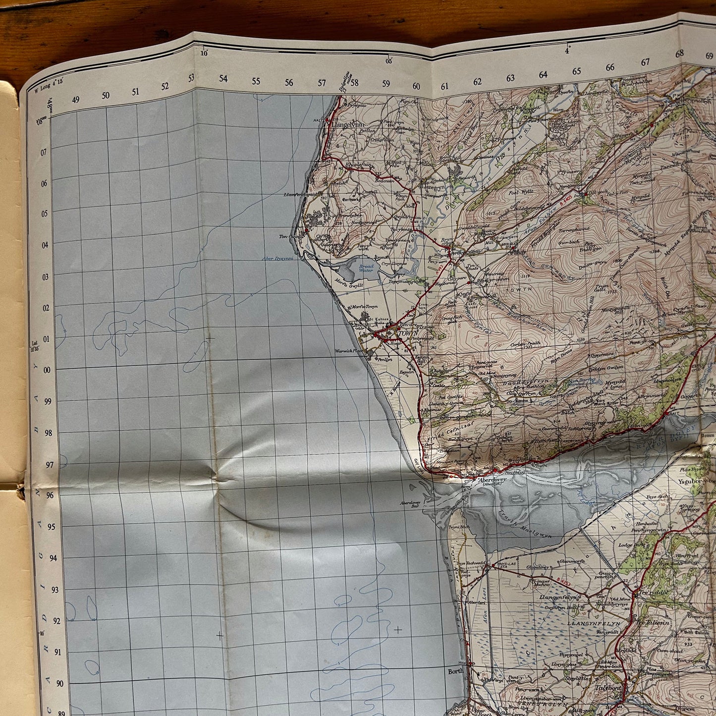 Map Hanesyddol o Loegr a Chymru - 1971 (Wedi'i Rag-garu)