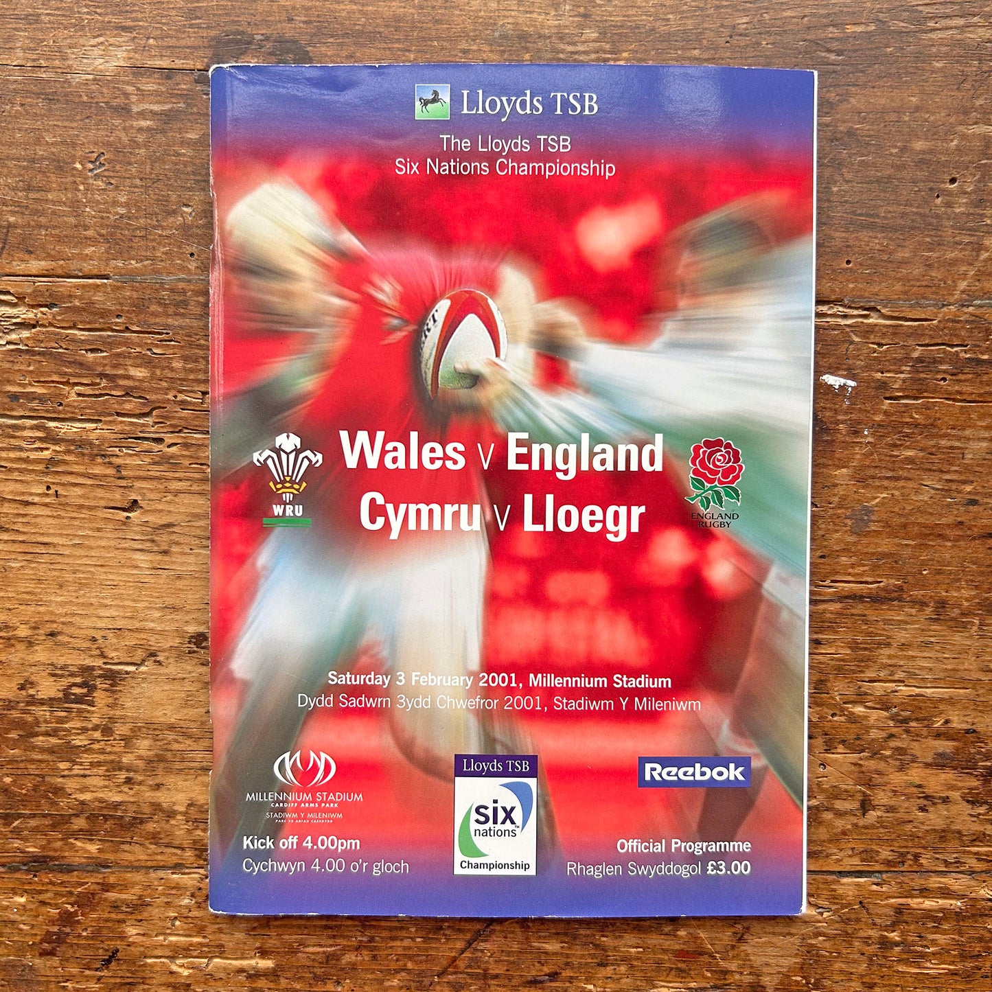 Vintage Welsh Rugby Union Programmes - Wales / Cyrmu (Preloved)