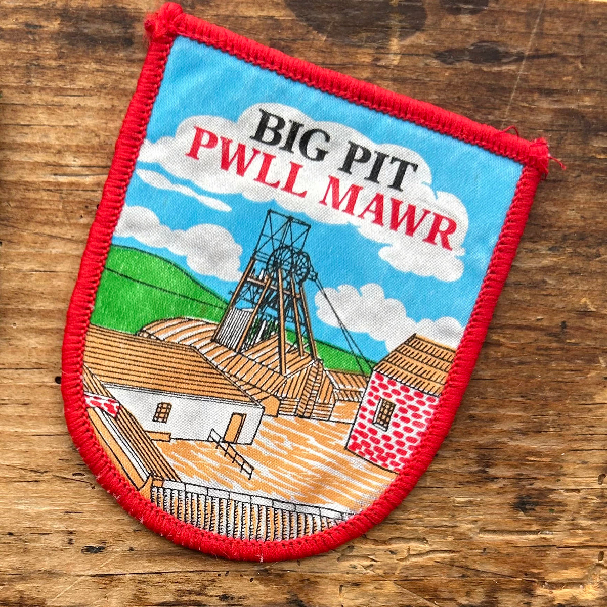 Vintage Sew on Patches - Welsh Theme (Preloved)