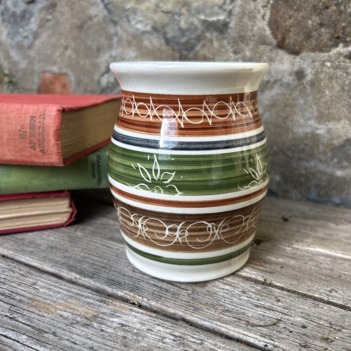 Vintage Vase - Welsh Studio - Dragon Pottery (Preloved)