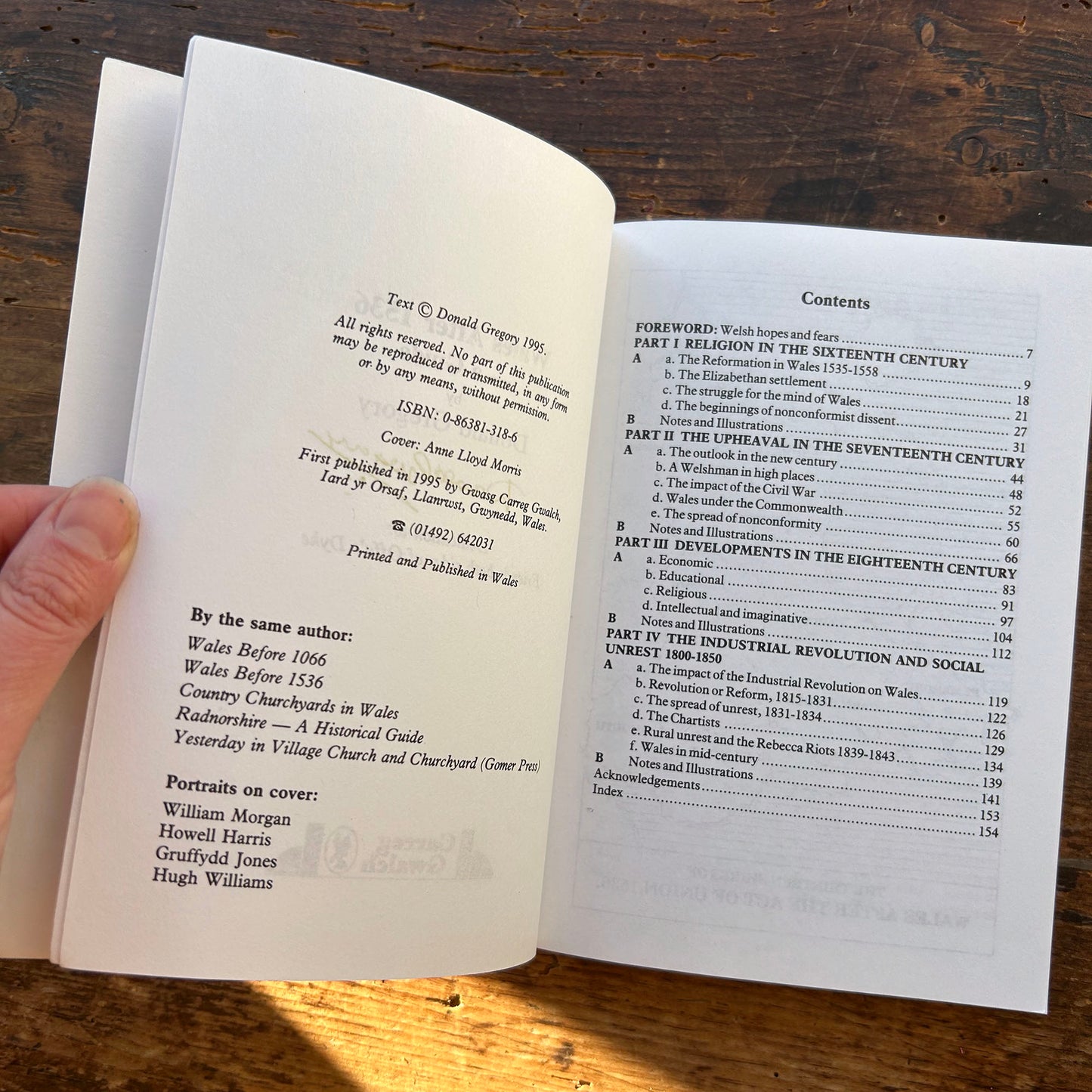 Wales After 1536 - A Guide - Donald Gregory (Preloved)