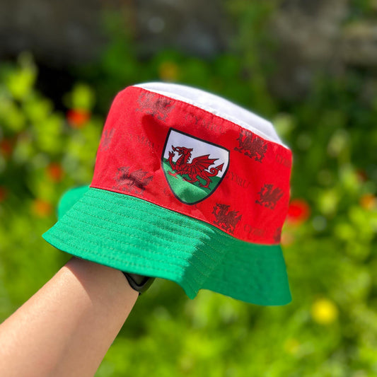 Bucket Hat - Reversible - Wales / Cymru - Adult