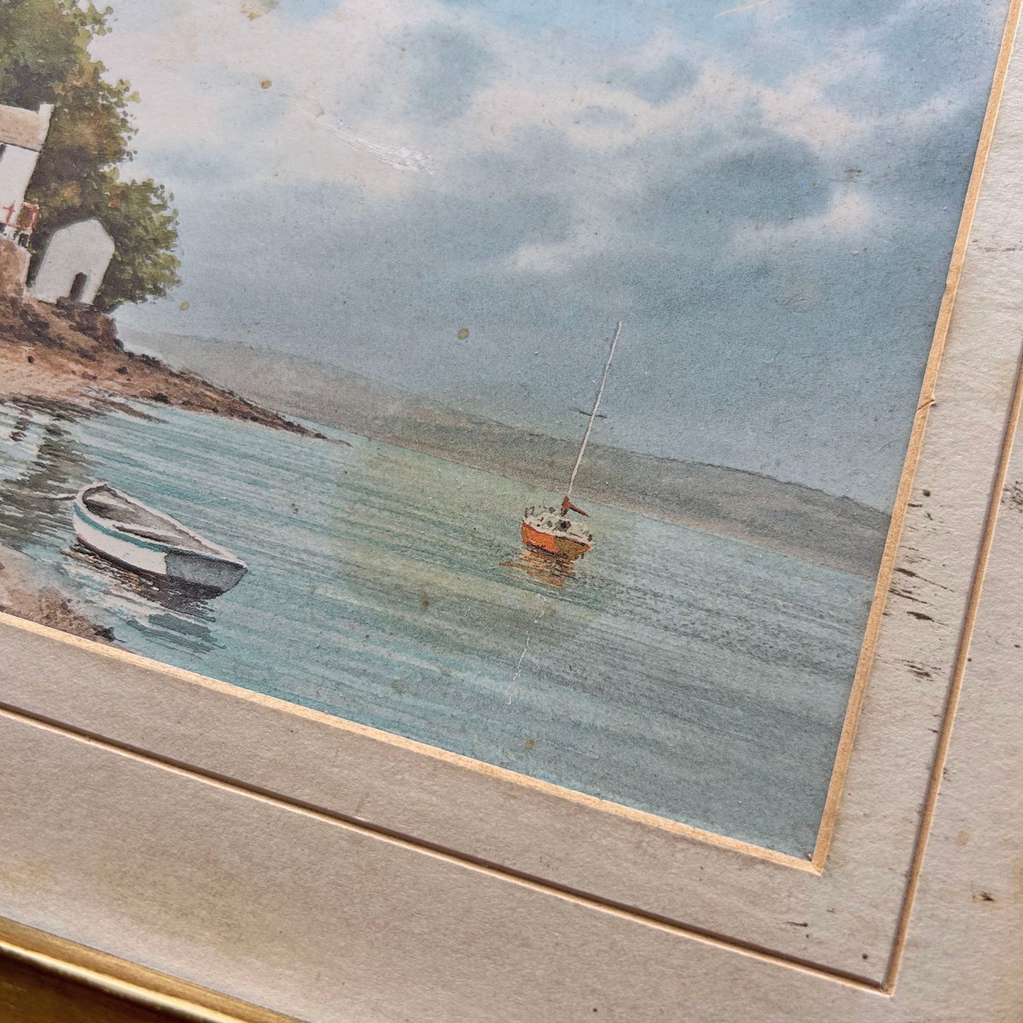 Framed Print - Dylan Thomas’ Boathouse - Laugharne (Preloved)