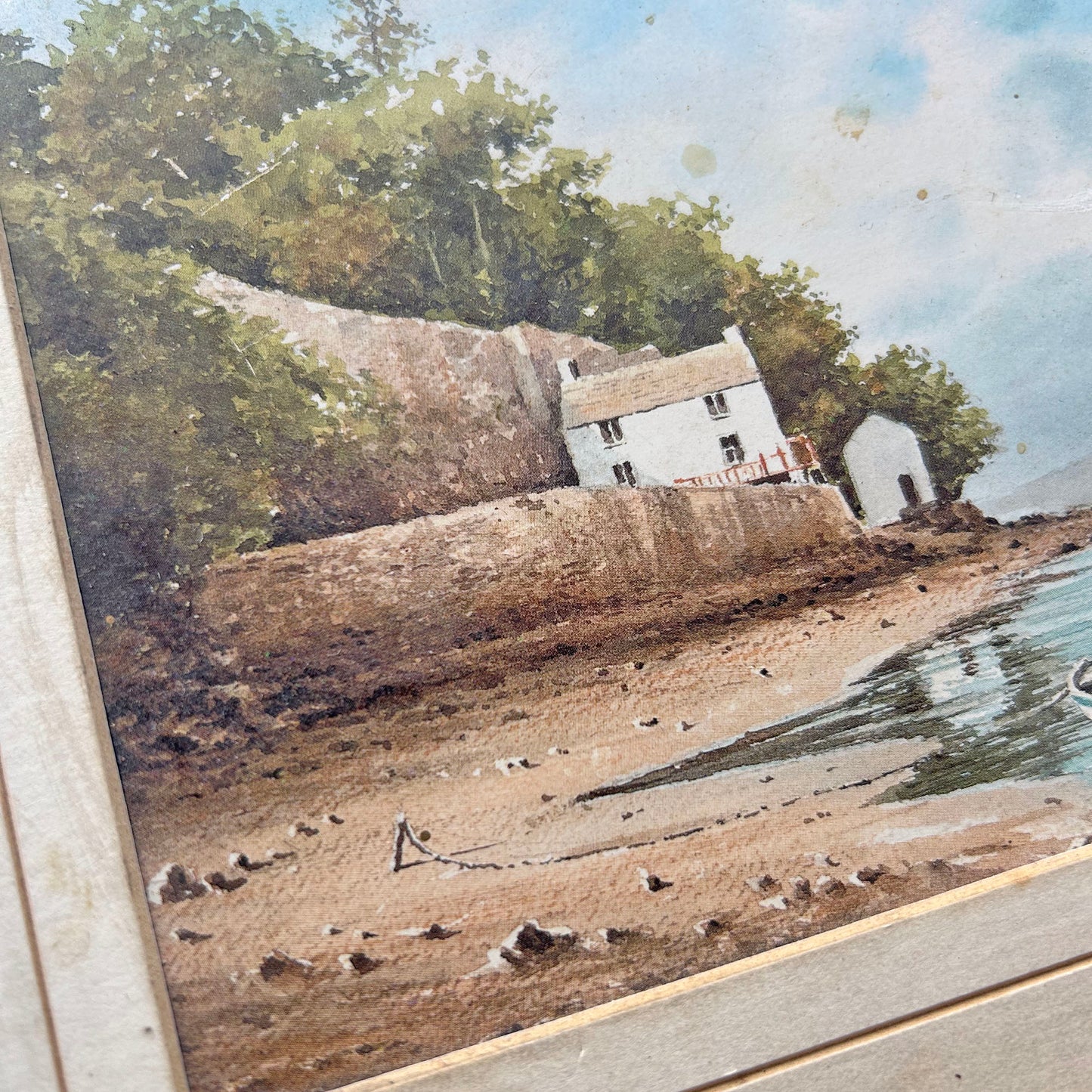 Framed Print - Dylan Thomas’ Boathouse - Laugharne (Preloved)