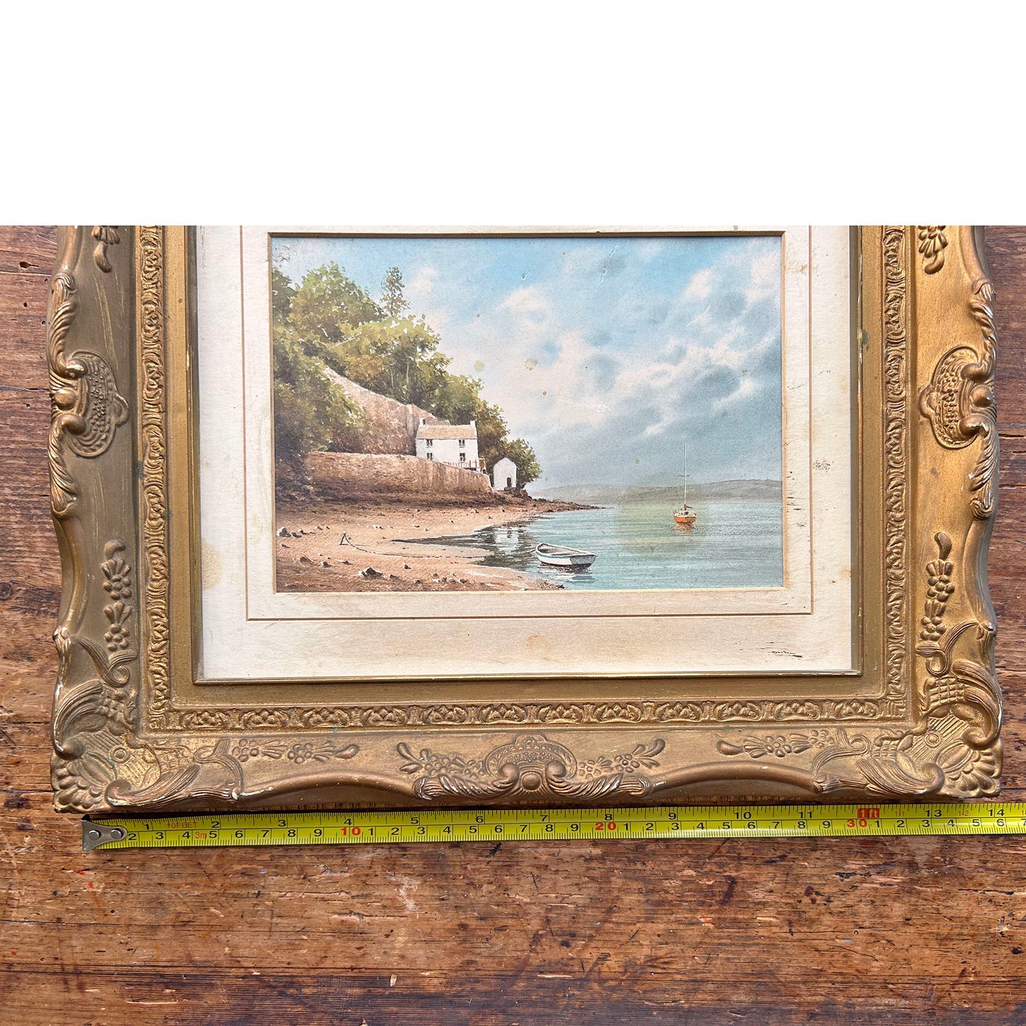 Framed Print - Dylan Thomas’ Boathouse - Laugharne (Preloved)
