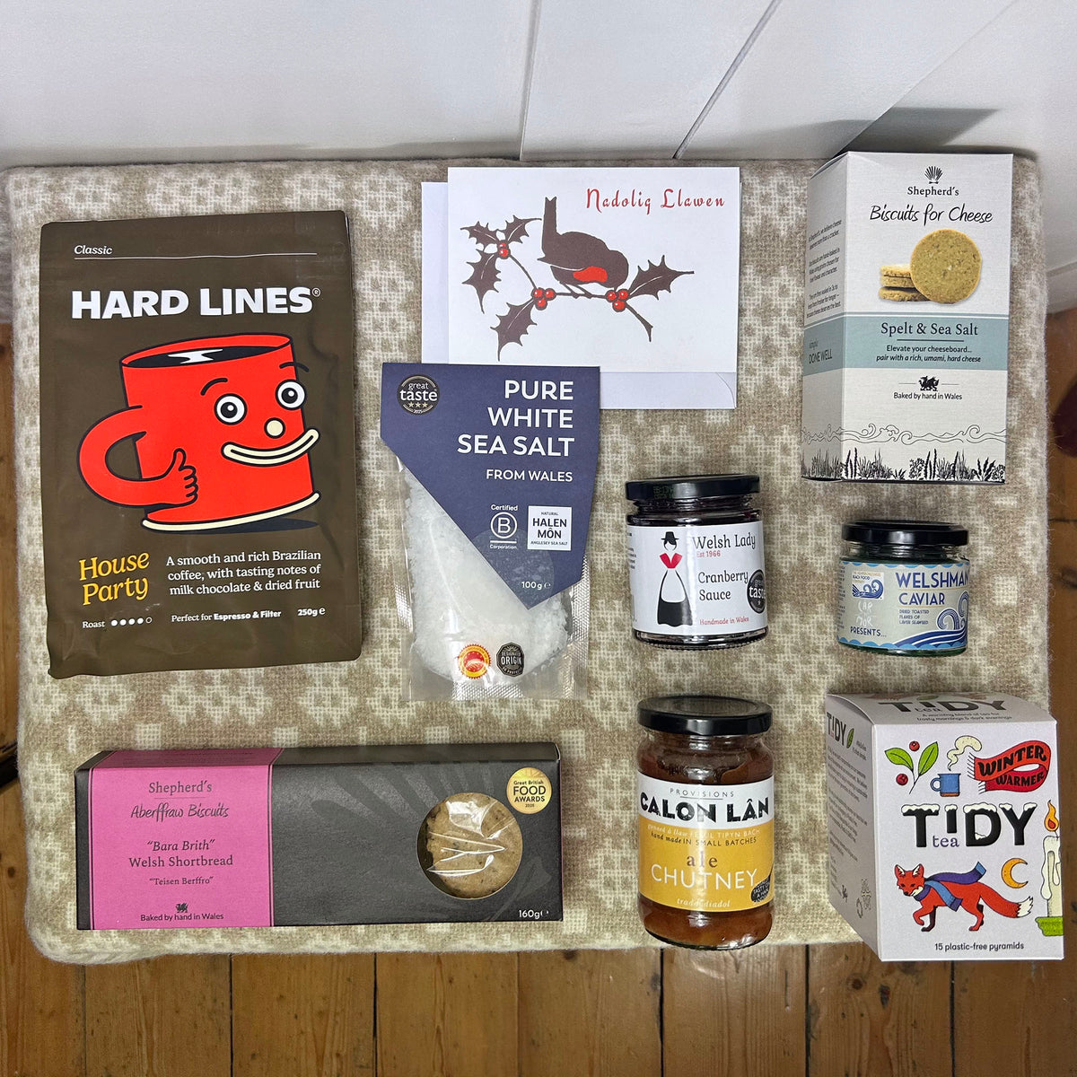 Welsh Christmas Hamper / Gift Box - Luxury Food from Wales 2026 - Free UK Postage