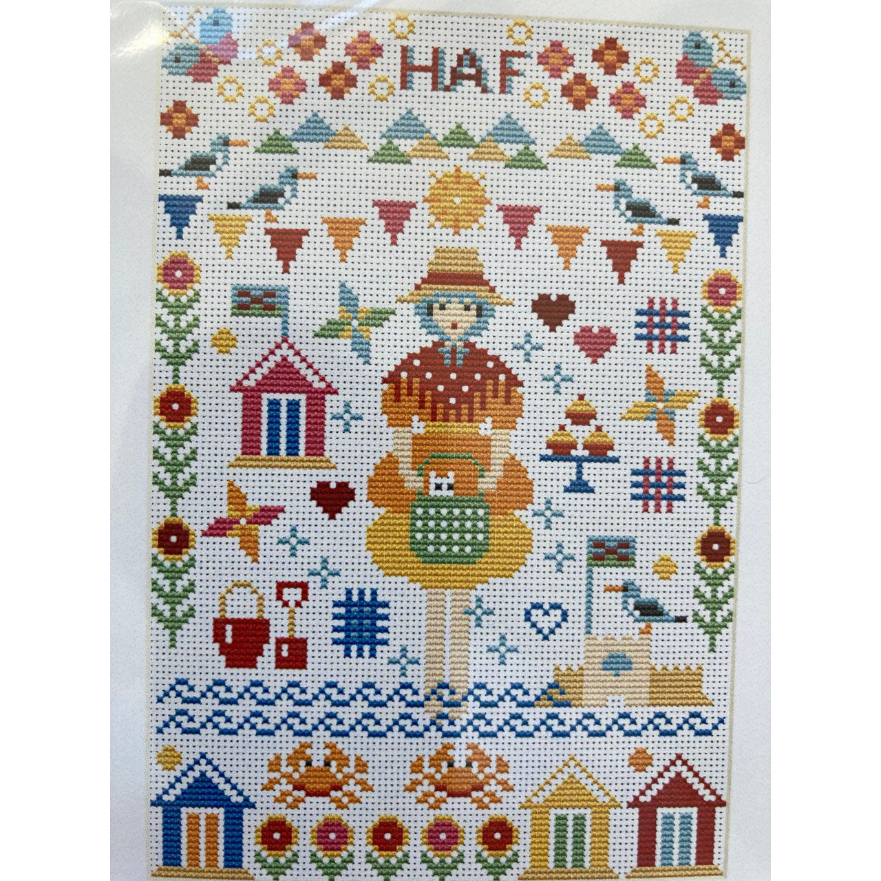 Pecyn Croesbwytho - Cymraeg - Haf / Haf - Mini