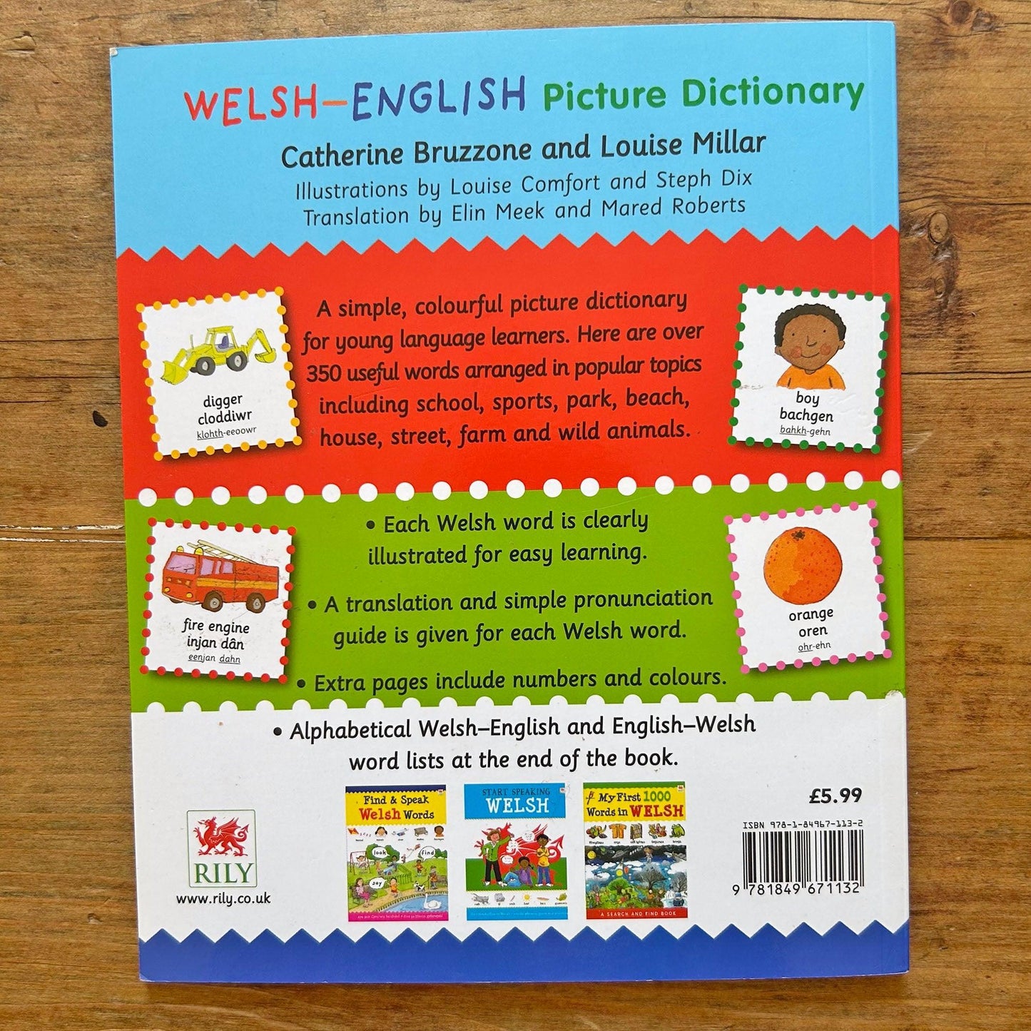Welsh - English Picture Dictionary (Preloved)