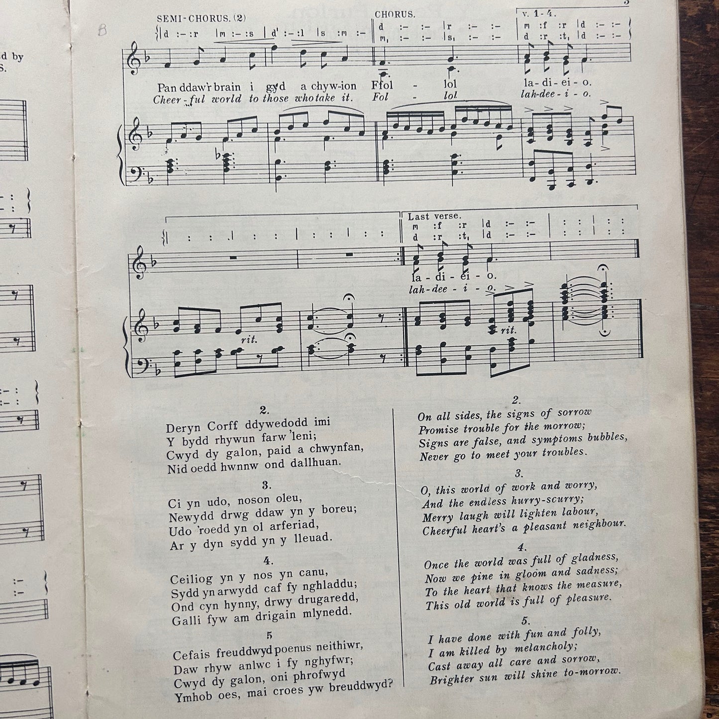 Welsh Folk Songs - J. Lloyd Williams & L.D. Jones - Part 1 (Preloved)