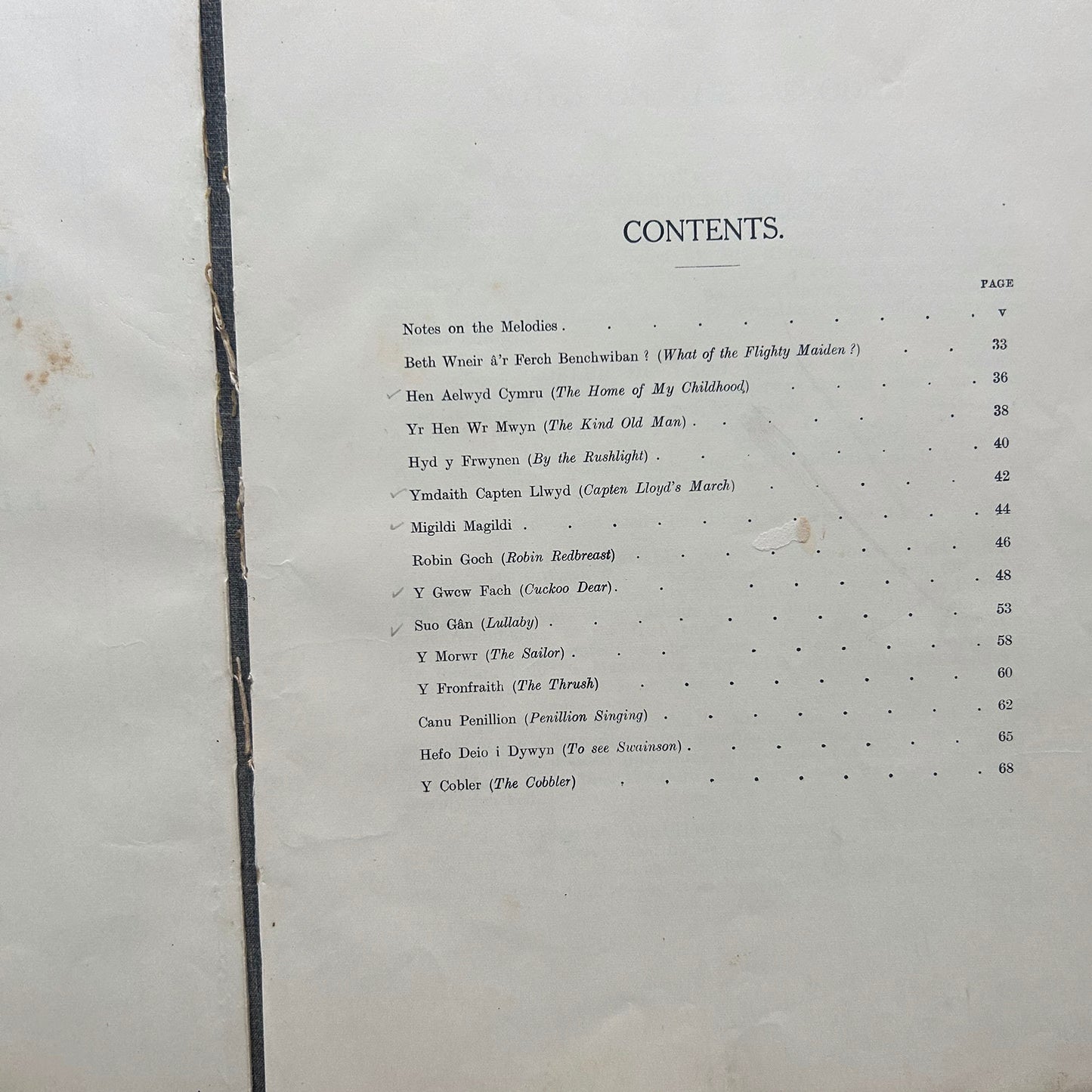 Welsh Folk Songs - J. Lloyd Williams & L.D. Jones - Part 2 (Preloved)