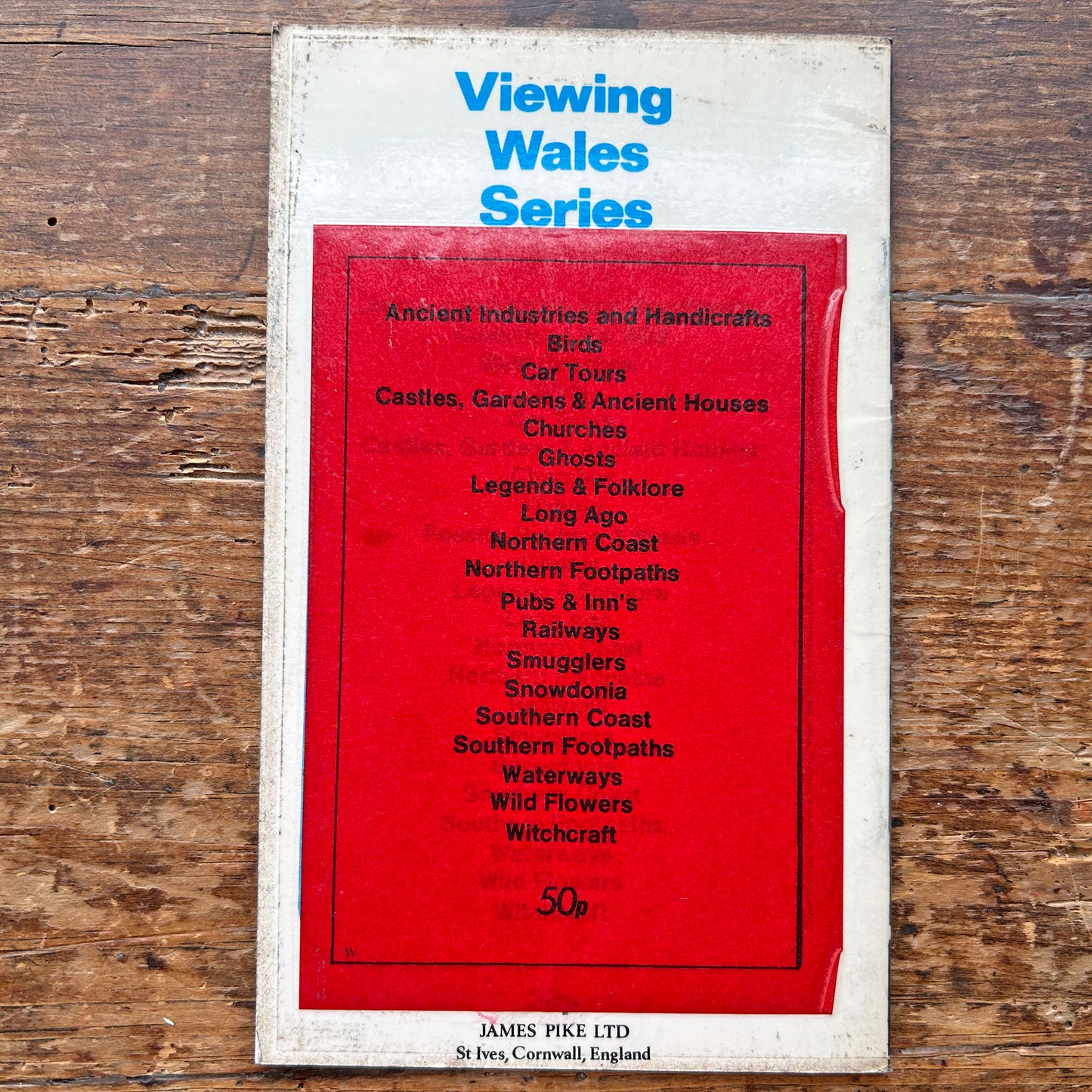 Welsh Folklore & Legends Booklet 1975 (Preloved)