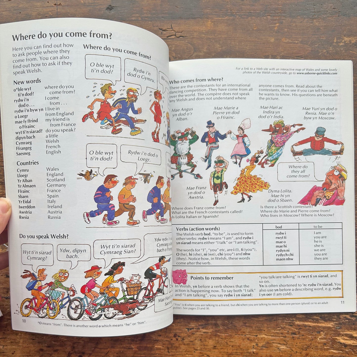 Welsh for Beginners - With CD - Usborne Internet Linked (Preloved)