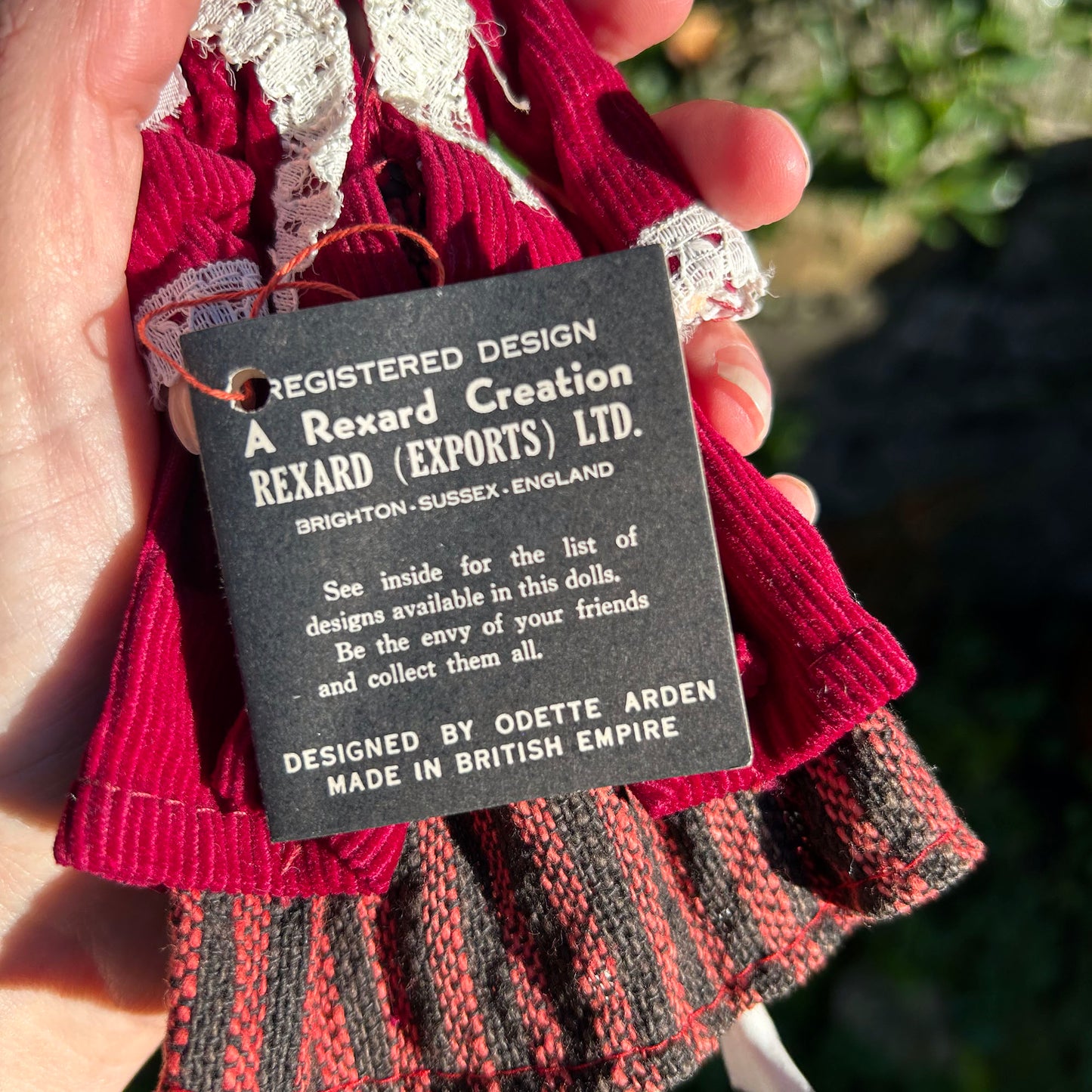 Welsh Lady Doll - Rexard Miss Wales - Vintage (Preloved)