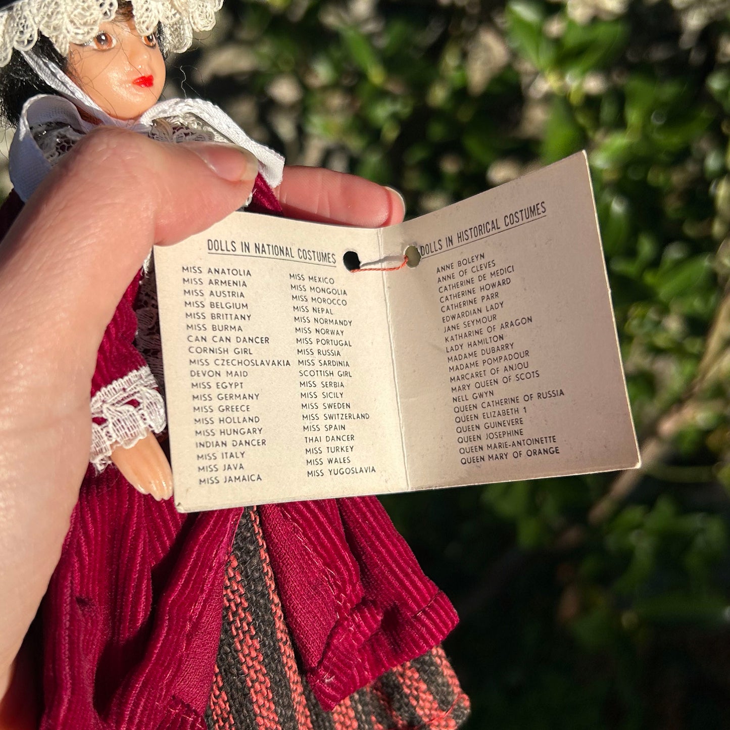 Welsh Lady Doll - Rexard Miss Wales - Vintage (Preloved)