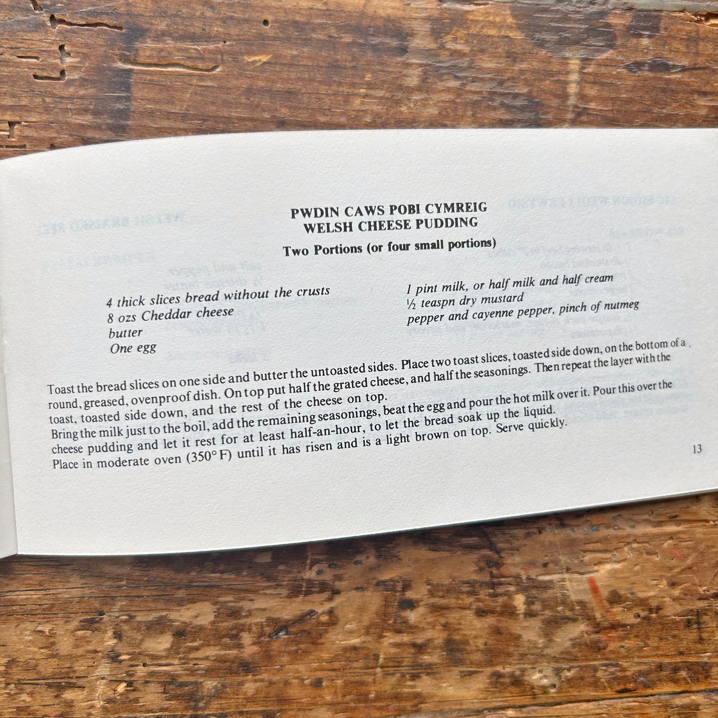 Welsh Recipes with Herbs and Spices - 1978 (Preloved)