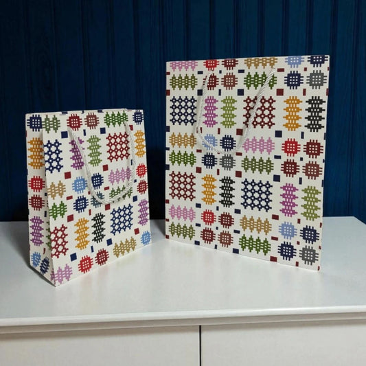 Gift Bag - Welsh Tapestry - Multi Coloured