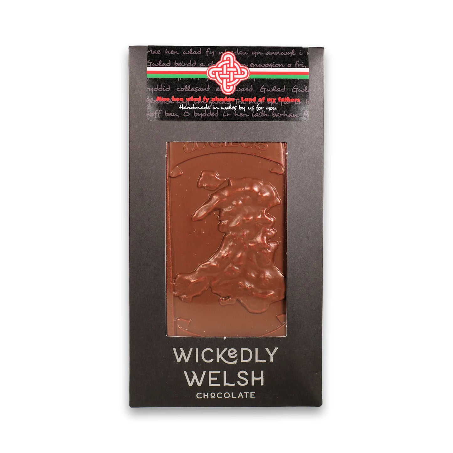 Chocolate Bar - Map of Wales - Milk