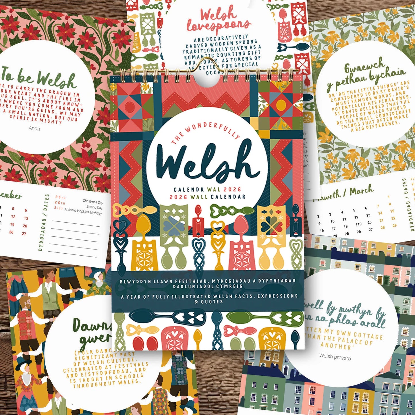 Calendar - Wonderfully Welsh - 2026