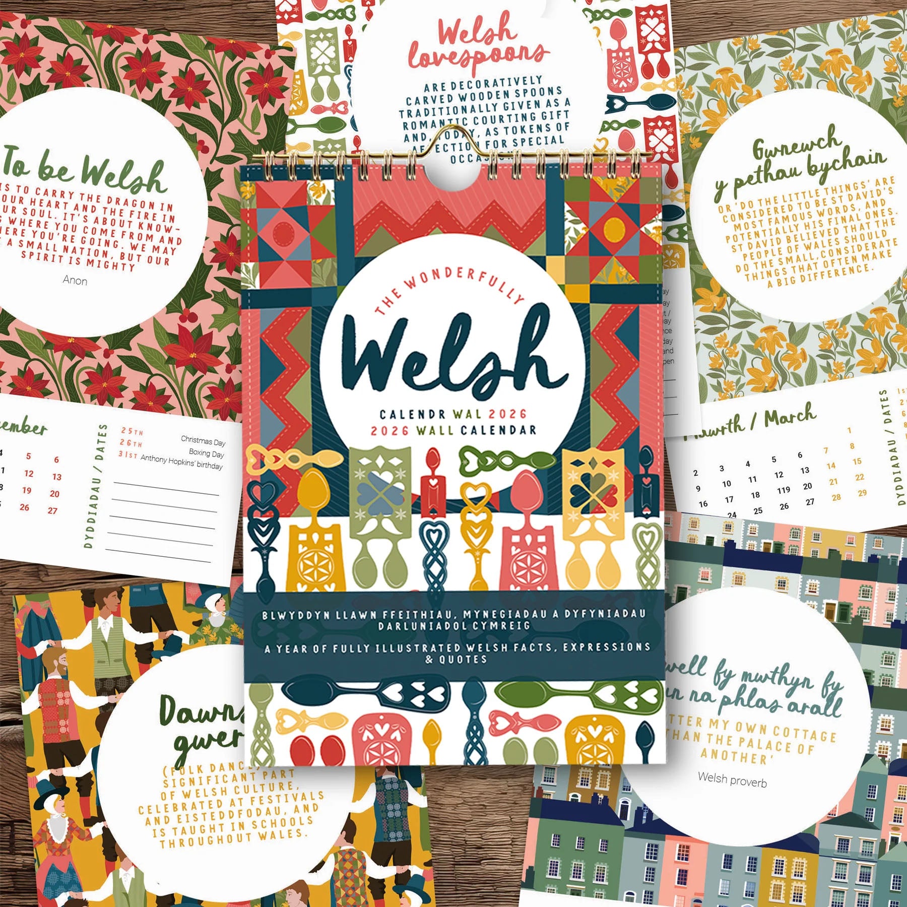 Calendar - Wonderfully Welsh - 2026