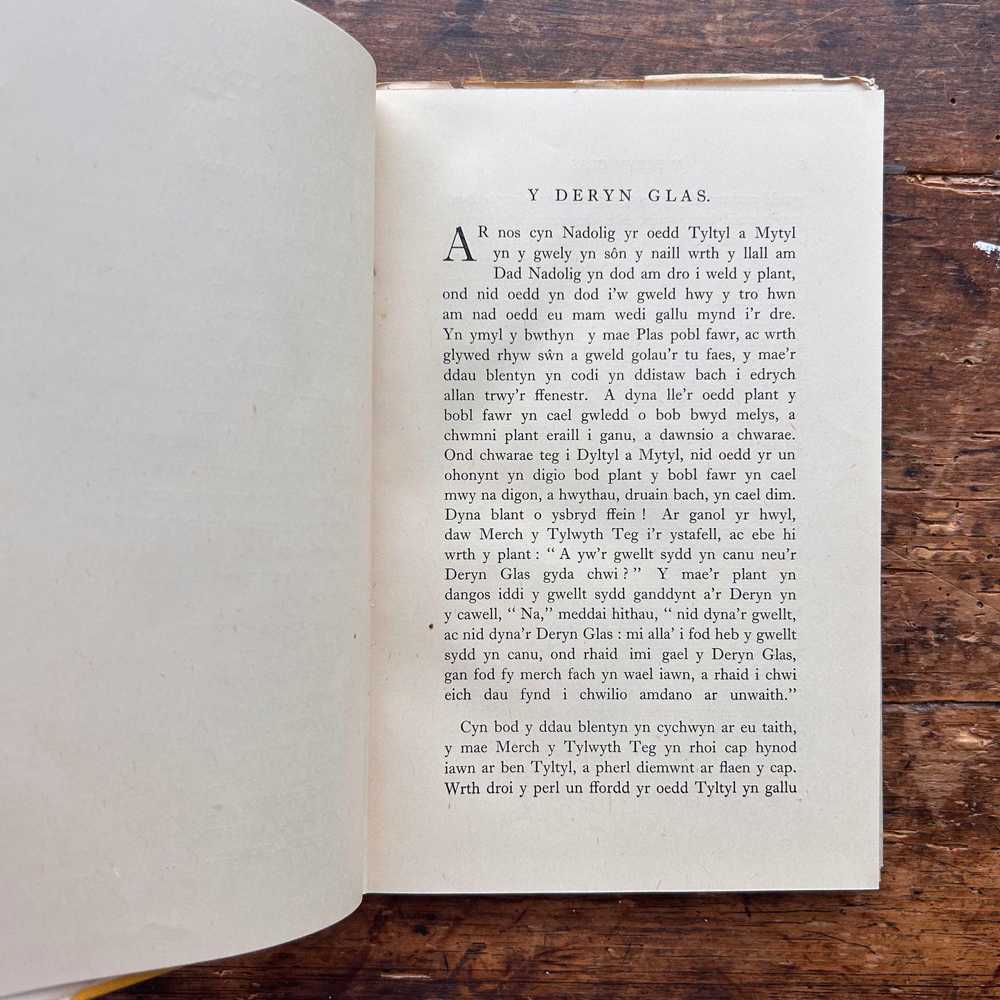 Y Deryn Glas - A Storiau Eraill - Dyfnallt (Preloved)