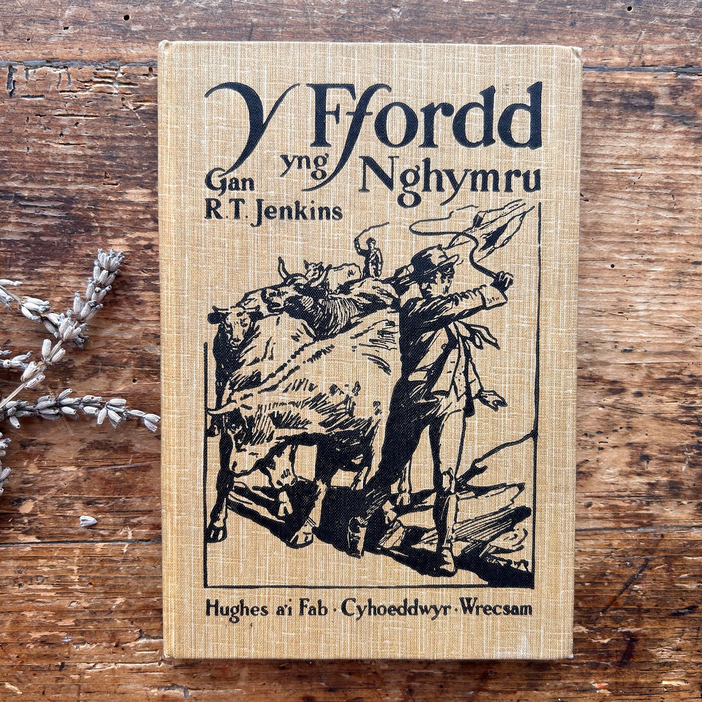 Y Ffordd yng Nghymru - R. T. Jenkins - 1933 (Preloved)