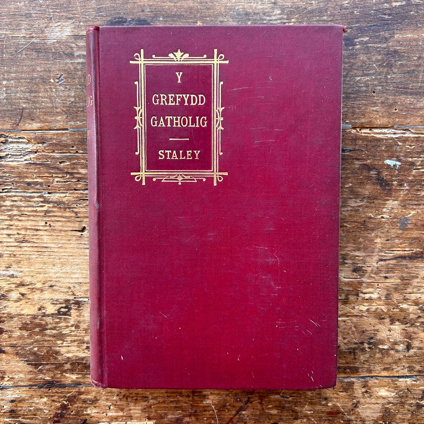 Y Grefydd Gatholig - Vernon Staley - 1896 1st edition (Preloved)