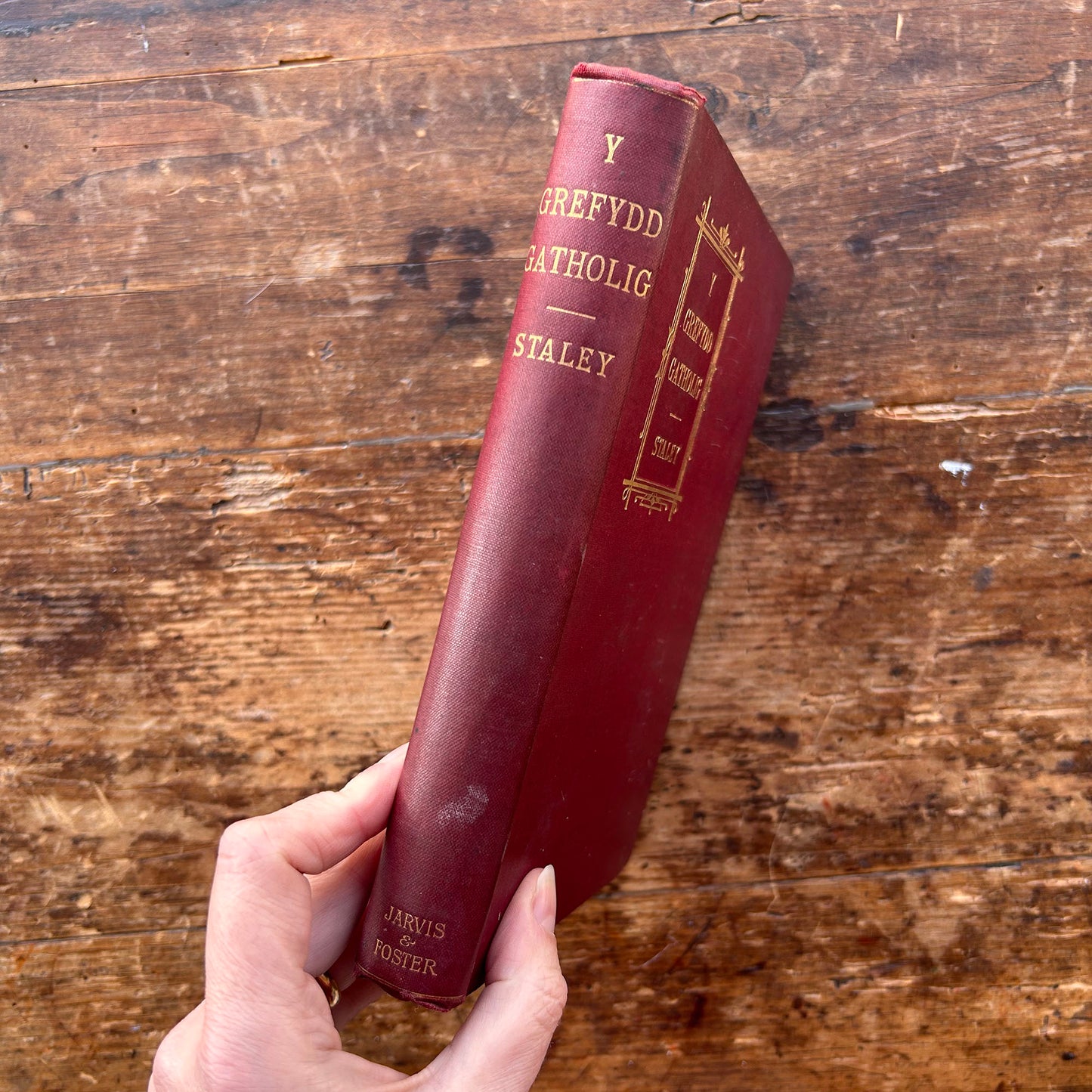 Y Grefydd Gatholig - Vernon Staley - 1896 1st edition (Preloved)