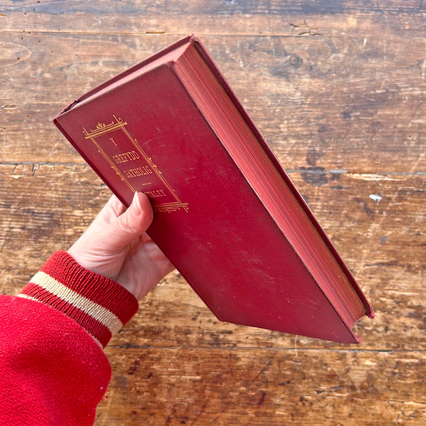 Y Grefydd Gatholig - Vernon Staley - 1896 1st edition (Preloved)