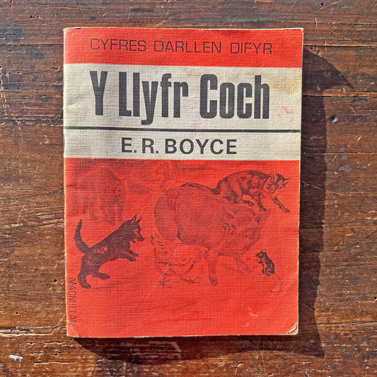 Y Llyfr Coch - E.R. Boyce - Vintage Welsh Book 1965 (Preloved)