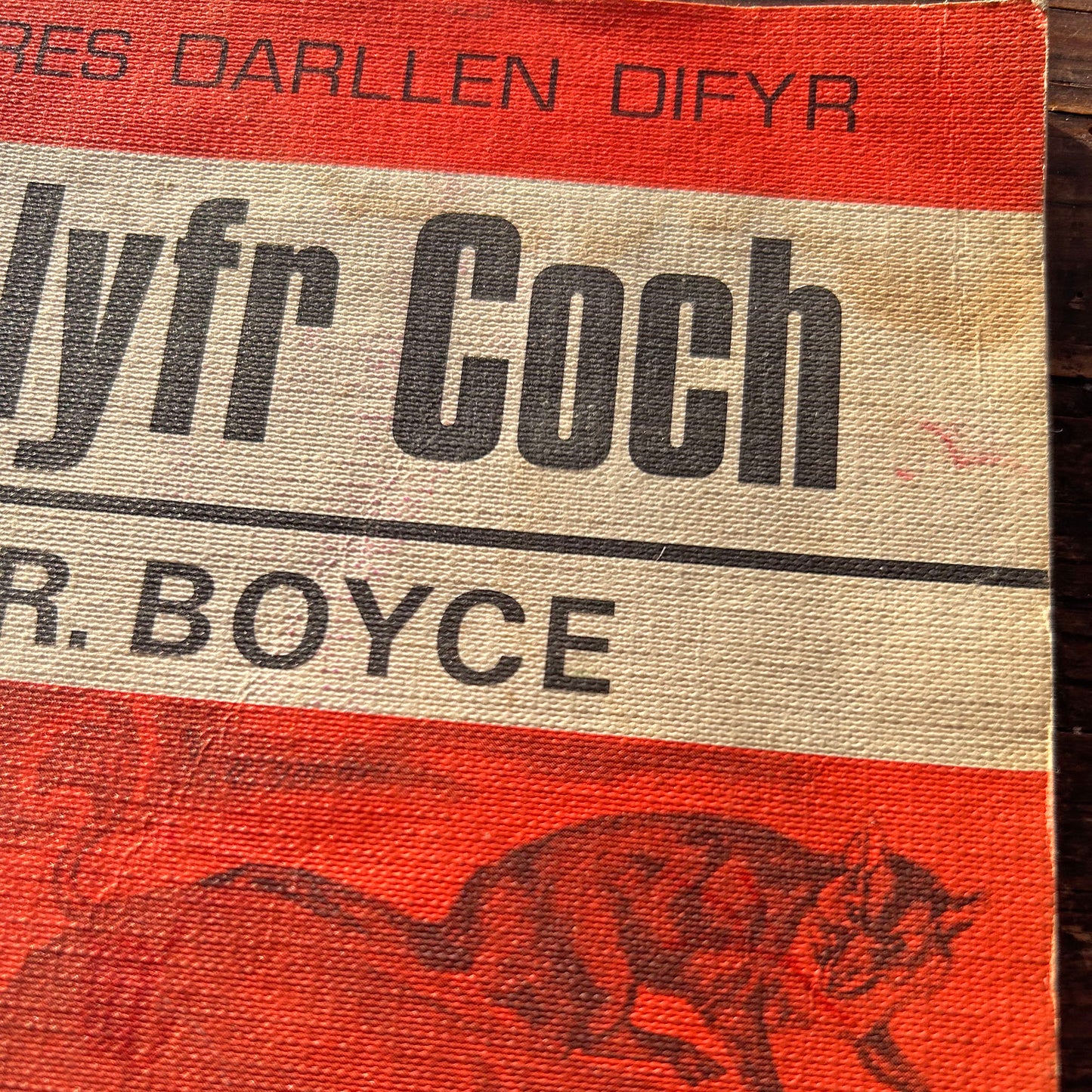 Y Llyfr Coch - E.R. Boyce - Vintage Welsh Book 1965 (Preloved)