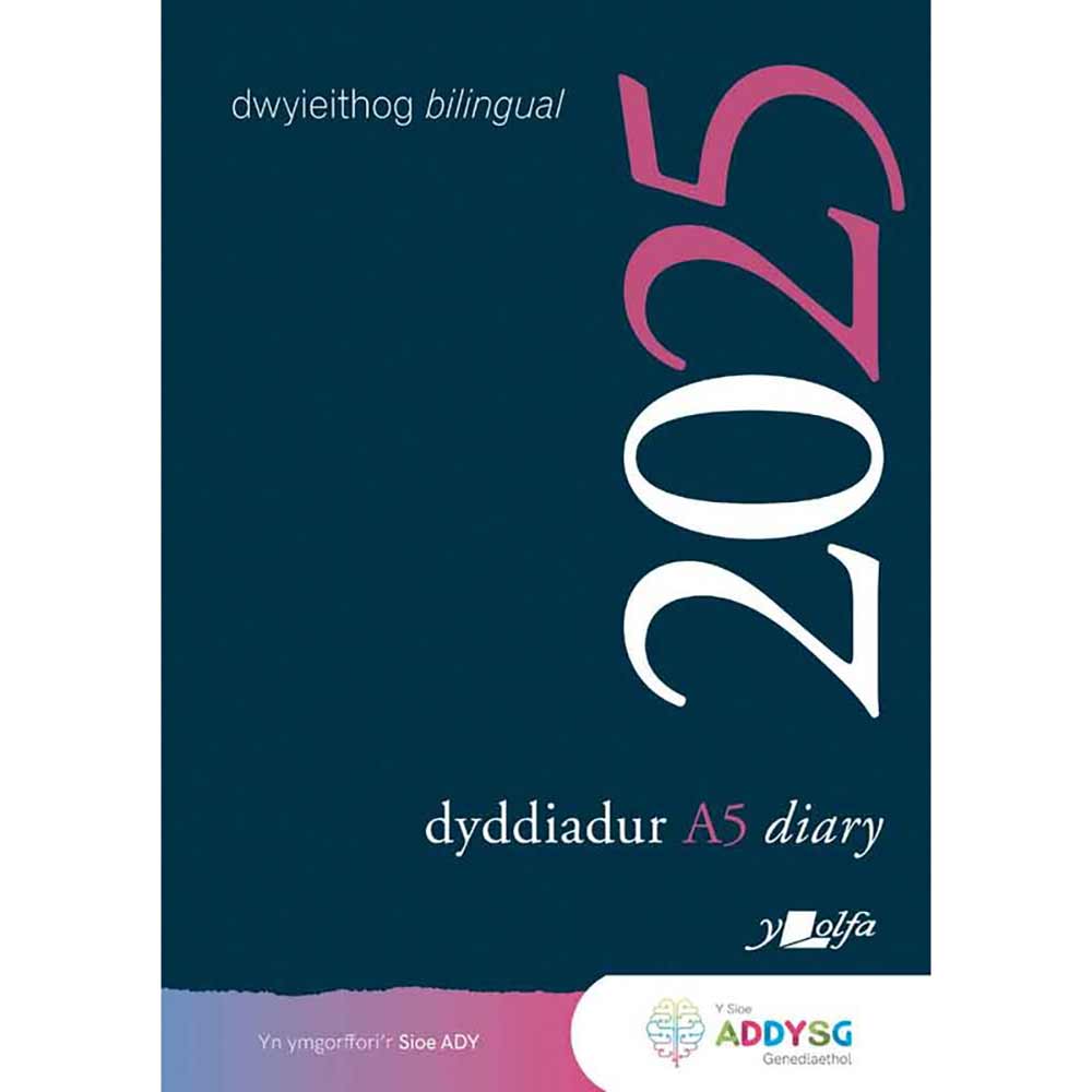 Academic Diary / Dyddiadur Addysg - Bilingual - A5 - 2025