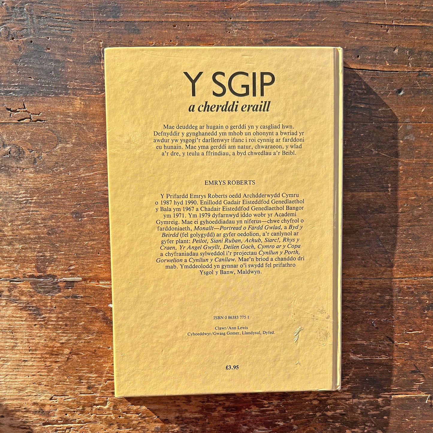 Y Sgip a Cherddi Eraill - Emrys Roberts (Preloved)